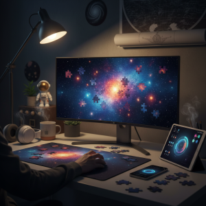 1000-Piece Nebula Jigsaw Puzzle