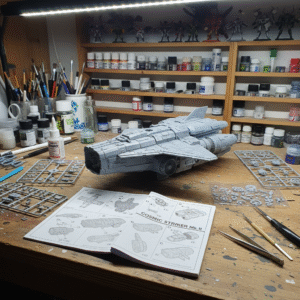 Space Explorer Ship Model Kit